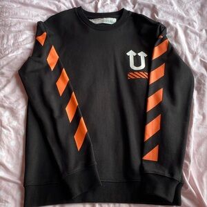 Off-White Simpsons Crewneck Cotton Sweater / Sweatshirt